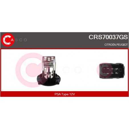 Résistance (pulseur d'air...