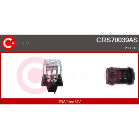 Résistance (pulseur d'air habitacle) CASCO