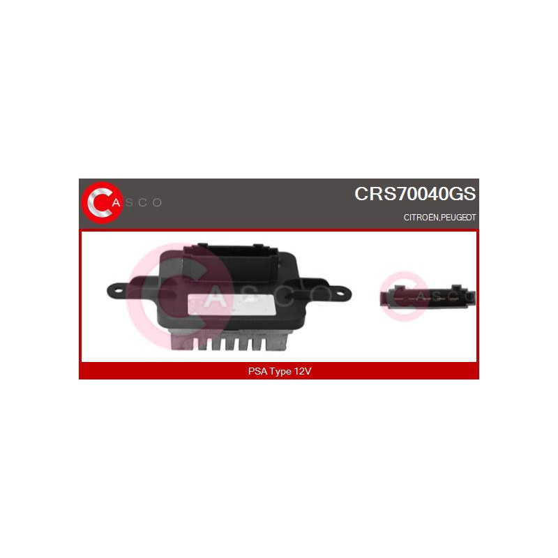 Résistance (pulseur d'air habitacle) CASCO