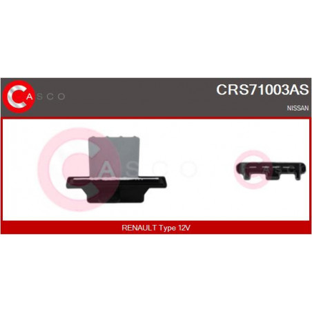 Résistance (pulseur d'air habitacle) CASCO