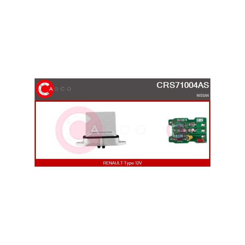 Résistance (pulseur d'air habitacle) CASCO