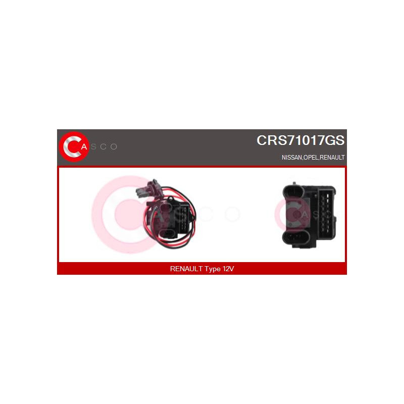 Résistance (pulseur d'air habitacle) CASCO