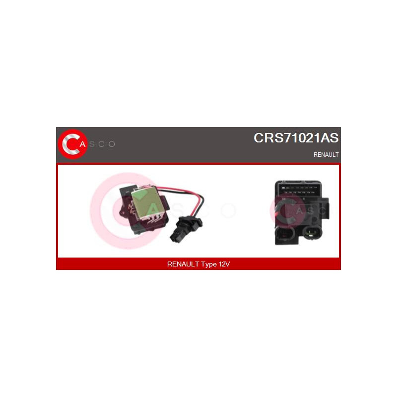 Résistance (pulseur d'air habitacle) CASCO