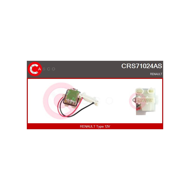 Résistance (pulseur d'air habitacle) CASCO