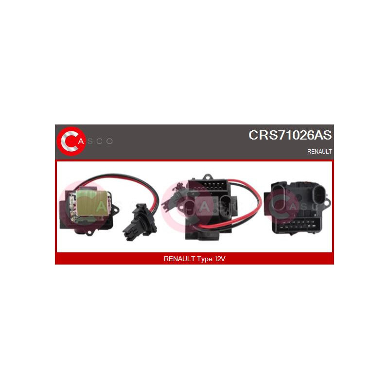 Résistance (pulseur d'air habitacle) CASCO