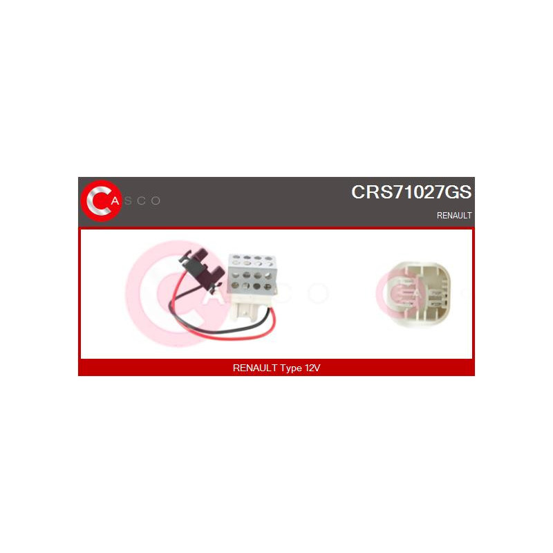 Résistance (pulseur d'air habitacle) CASCO