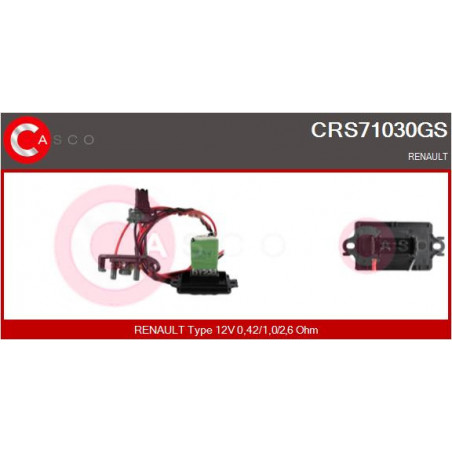 Résistance (pulseur d'air...