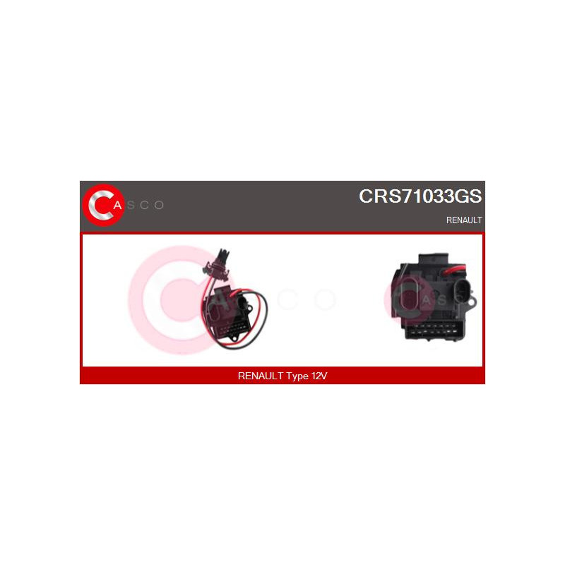 Résistance (pulseur d'air habitacle) CASCO