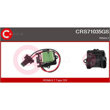 Résistance (pulseur d'air...