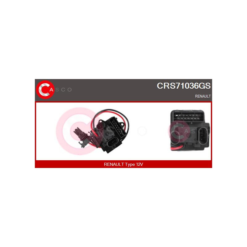 Résistance (pulseur d'air habitacle) CASCO