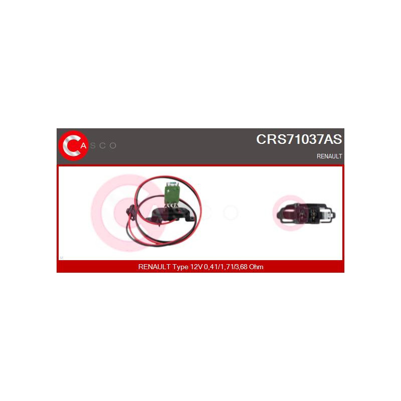 Résistance (pulseur d'air habitacle) CASCO