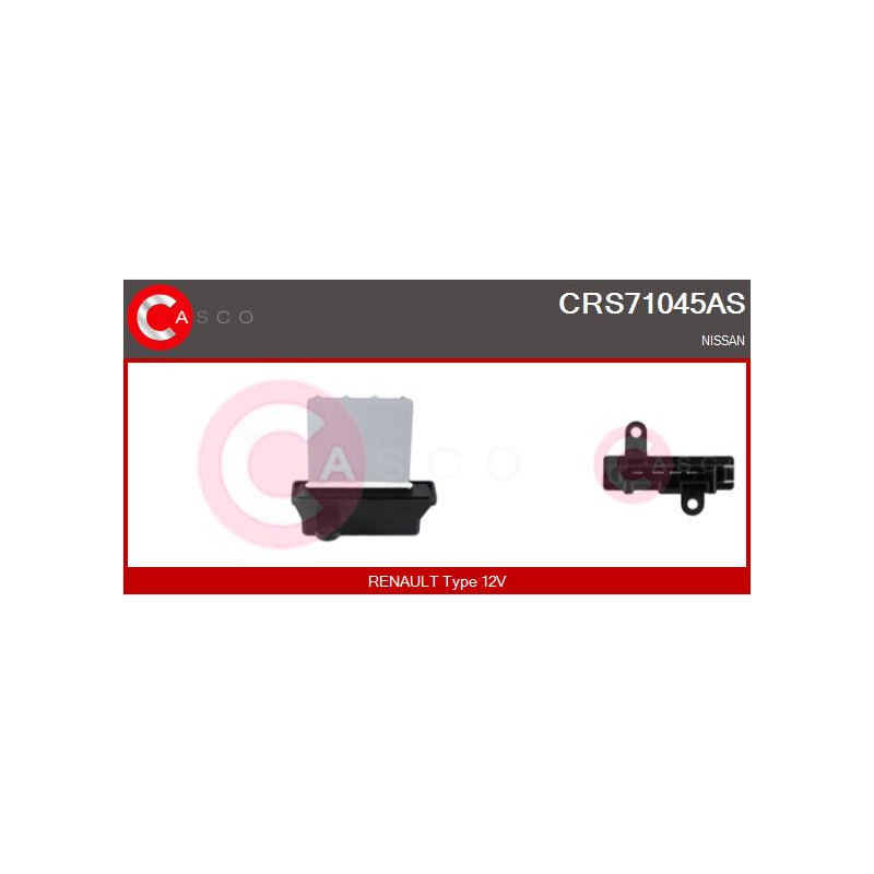 Résistance (pulseur d'air habitacle) CASCO