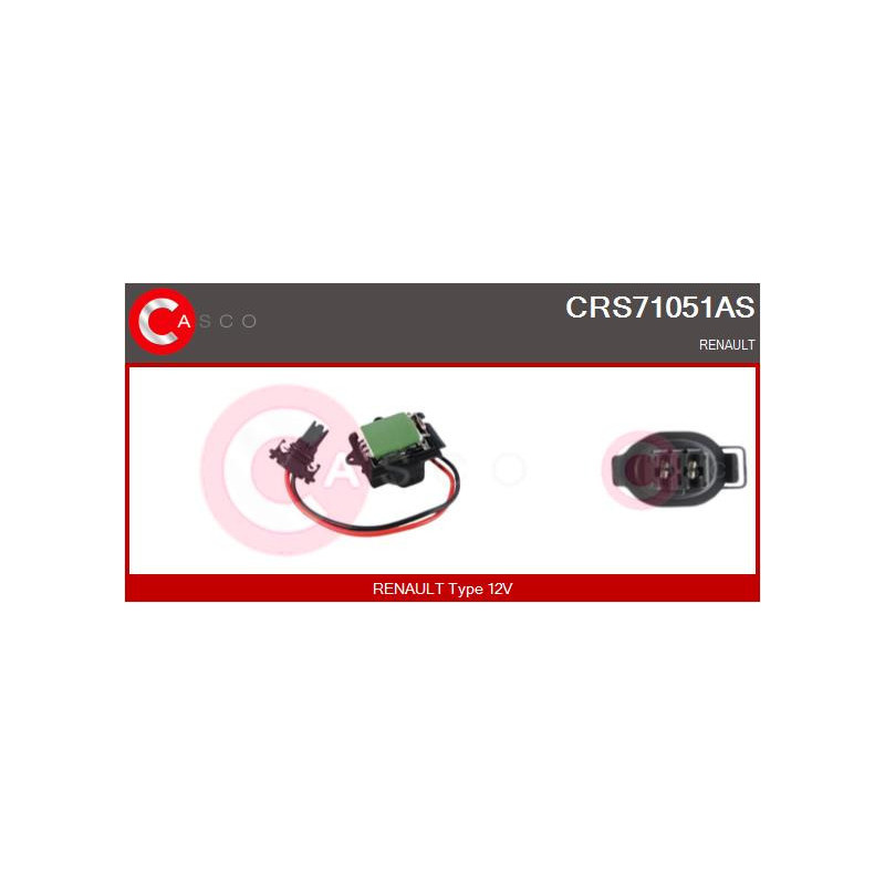 Résistance (pulseur d'air habitacle) CASCO