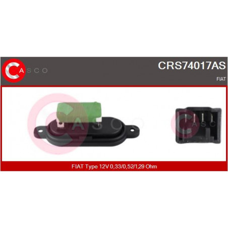 Résistance (pulseur d'air habitacle) CASCO