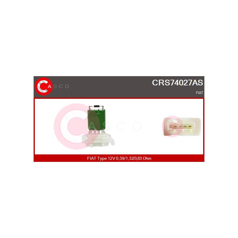 Résistance (pulseur d'air habitacle) CASCO