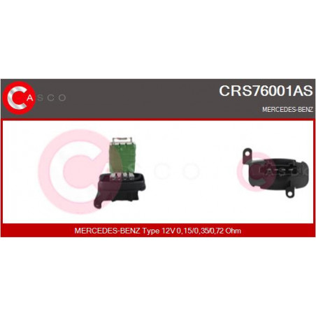 Résistance (pulseur d'air...