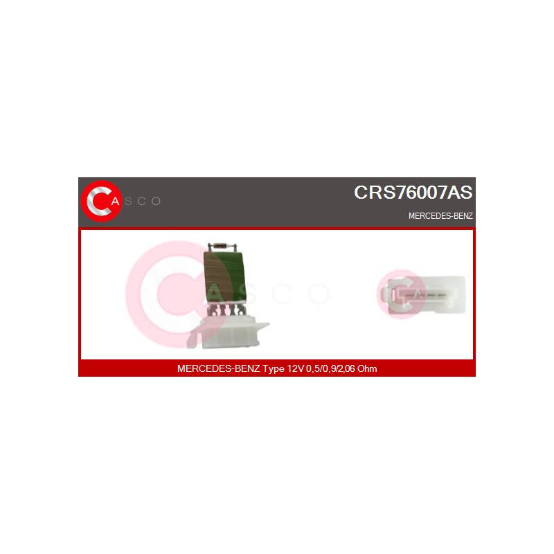 Résistance (pulseur d'air habitacle) CASCO