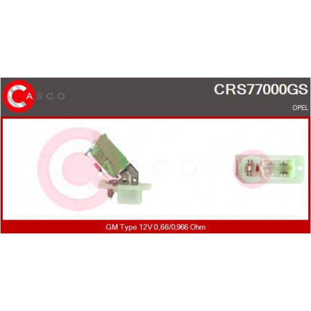 Résistance (pulseur d'air...