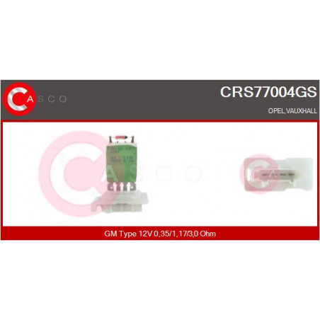 Résistance (pulseur d'air...