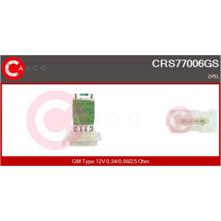 Résistance (pulseur d'air...