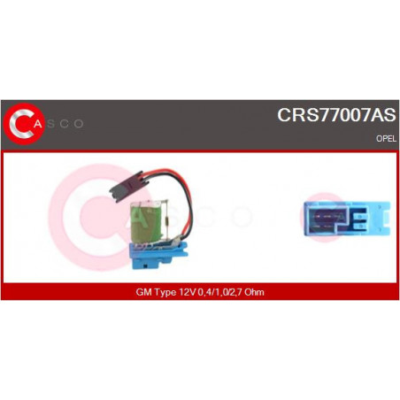 Résistance (pulseur d'air...