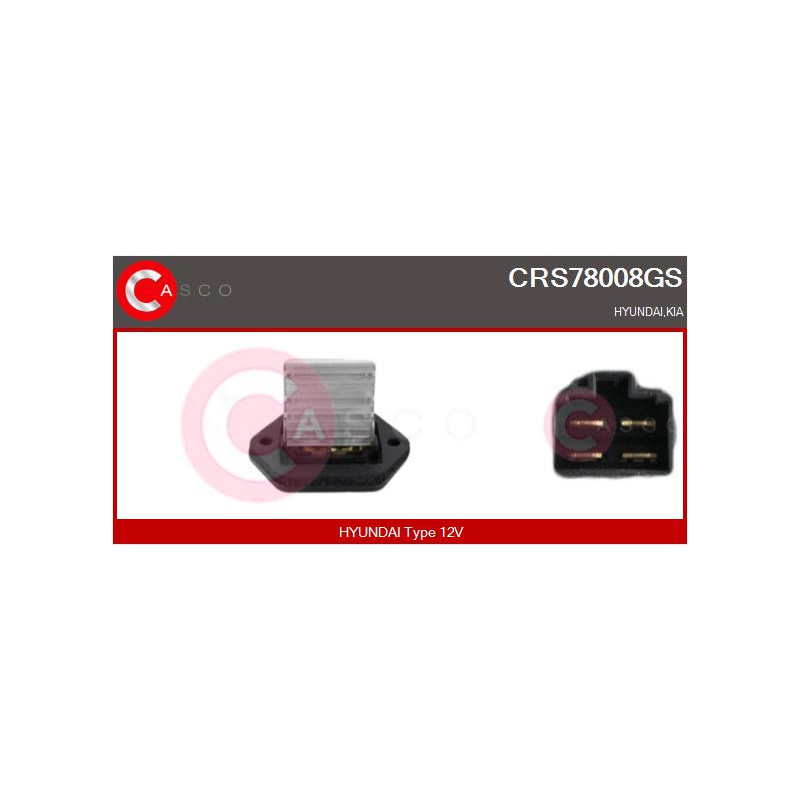 Résistance (pulseur d'air habitacle) CASCO