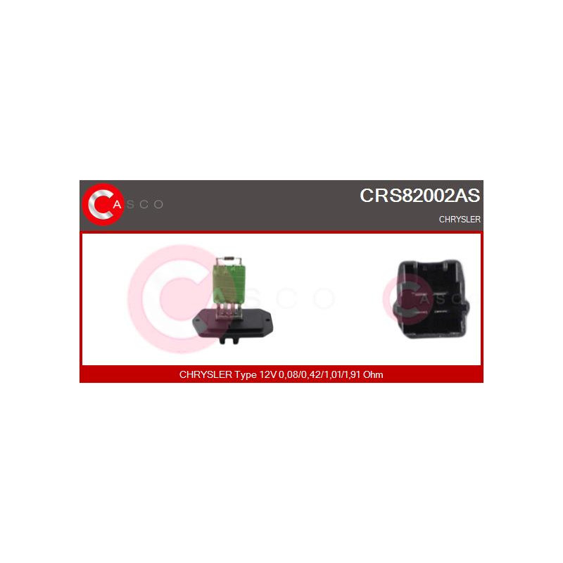 Résistance (pulseur d'air habitacle) CASCO