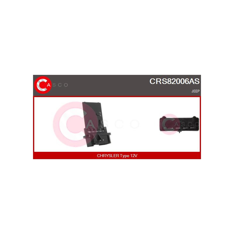 Résistance (pulseur d'air habitacle) CASCO