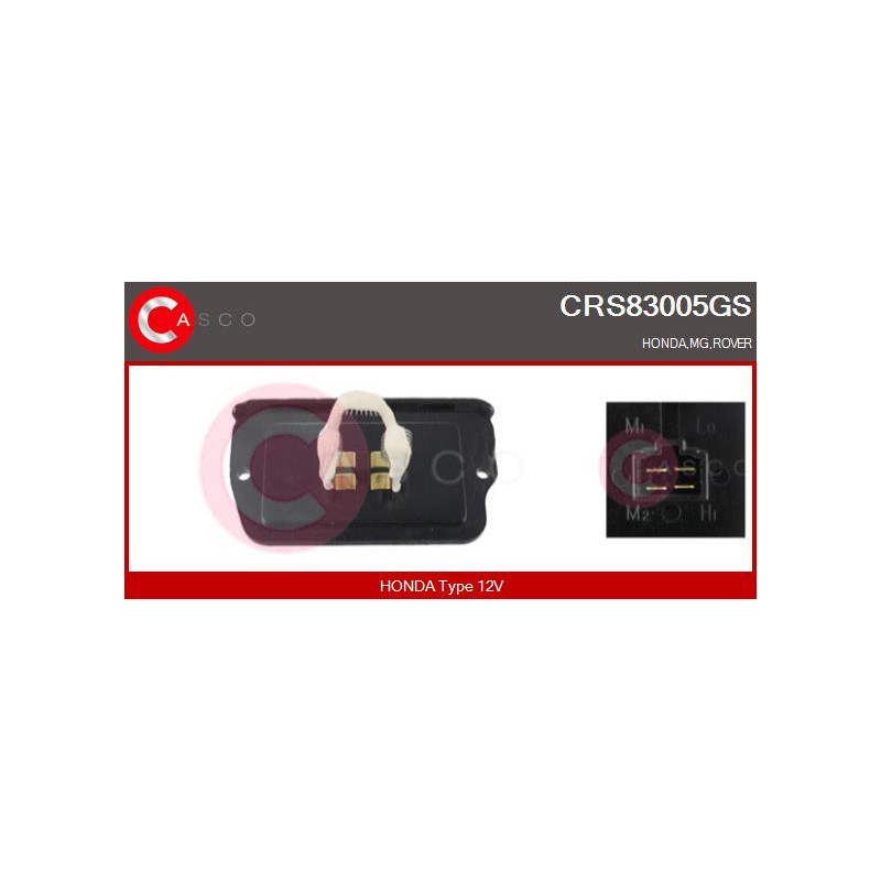 Résistance (pulseur d'air habitacle) CASCO