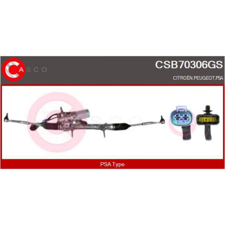 Crémaillère de direction CASCO