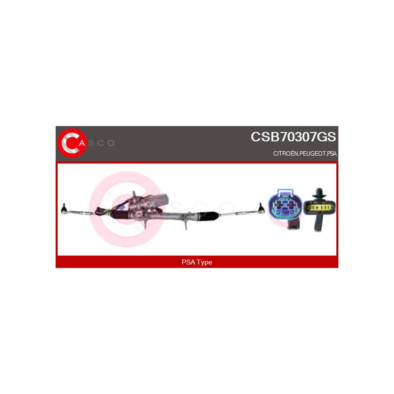 Crémaillère de direction CASCO