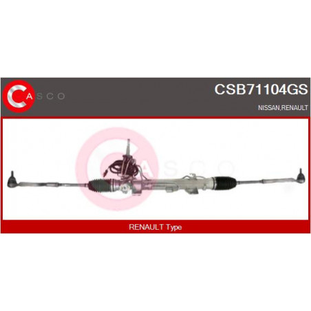 Crémaillère de direction CASCO