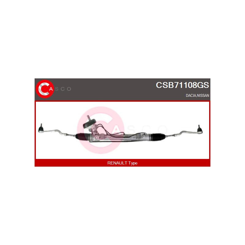 Crémaillère de direction CASCO