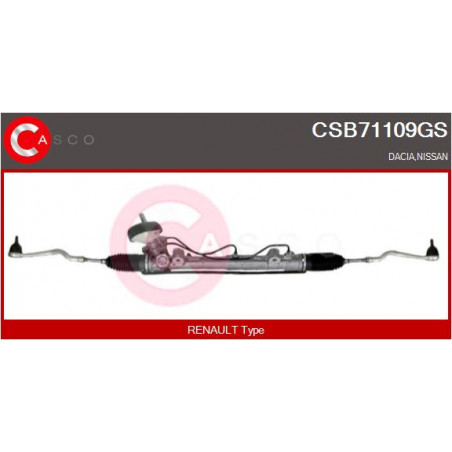 Crémaillère de direction CASCO