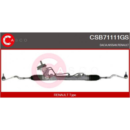 Crémaillère de direction CASCO