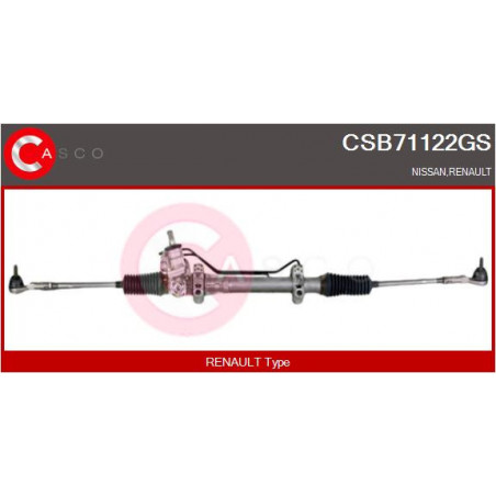 Crémaillère de direction CASCO