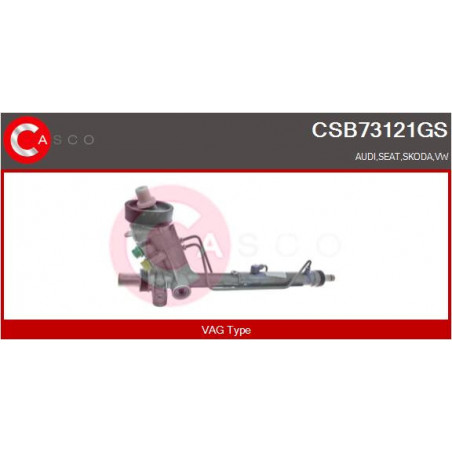 Crémaillère de direction CASCO