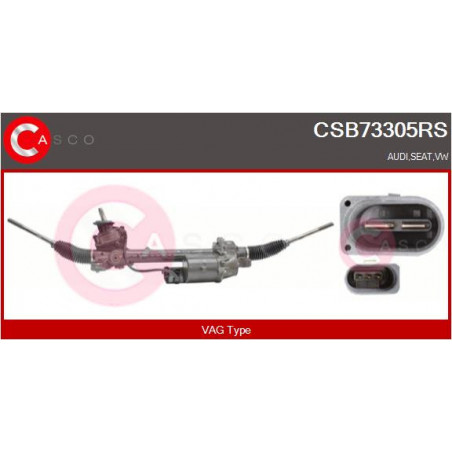 Crémaillère de direction CASCO