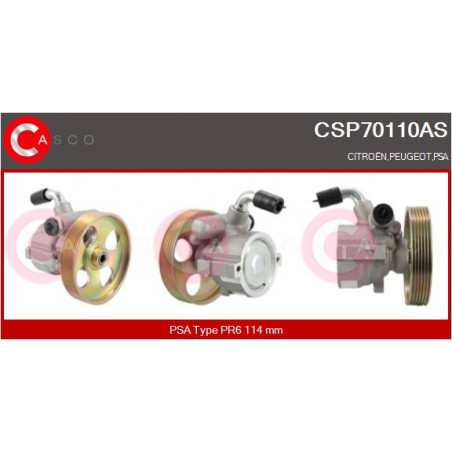 Pompe hydraulique (direction) CASCO