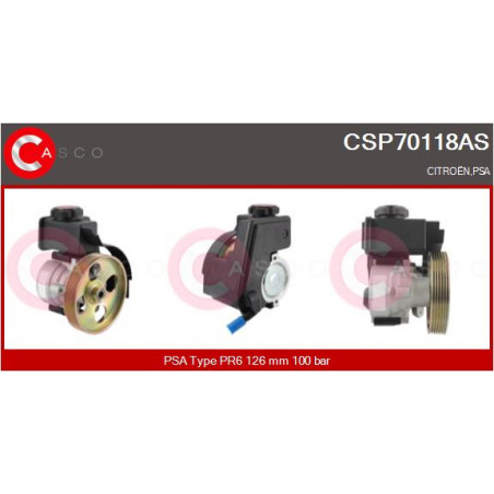 Pompe hydraulique (direction) CASCO