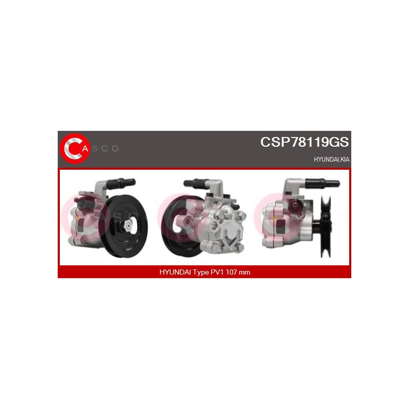 Pompe hydraulique (direction) CASCO