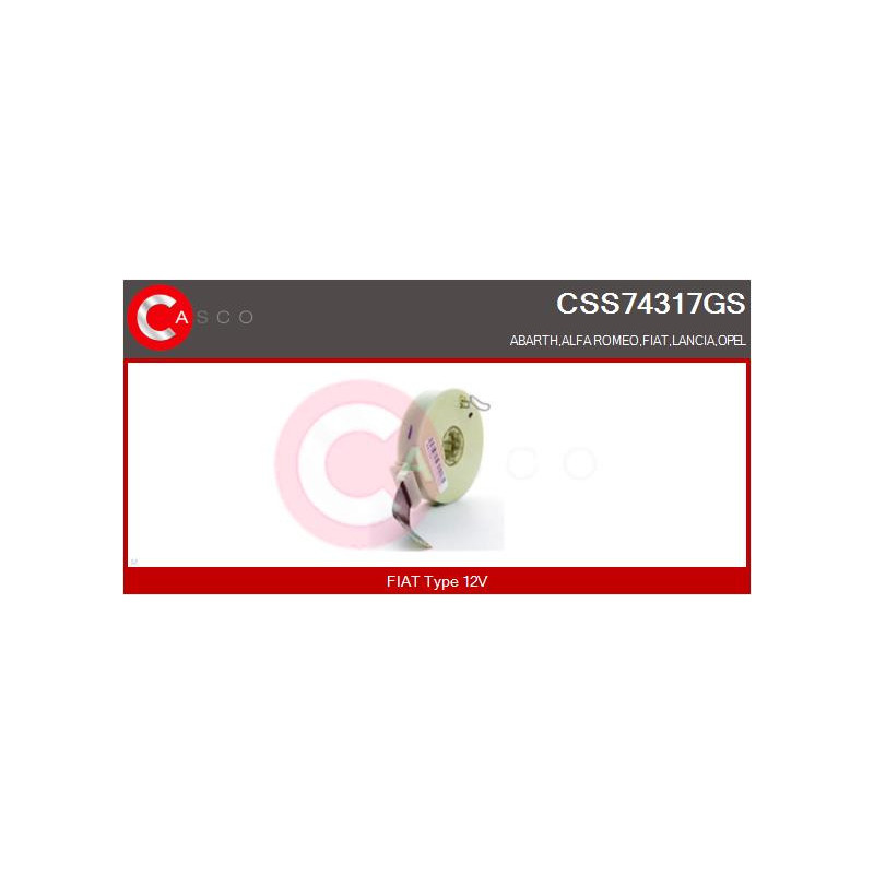 Détecteur de l'angle de direction CASCO