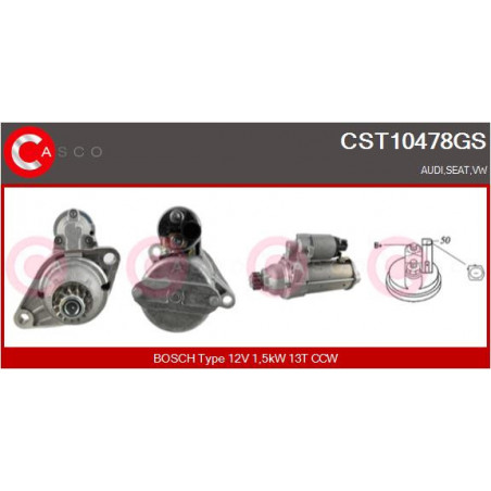 Démarreur CASCO