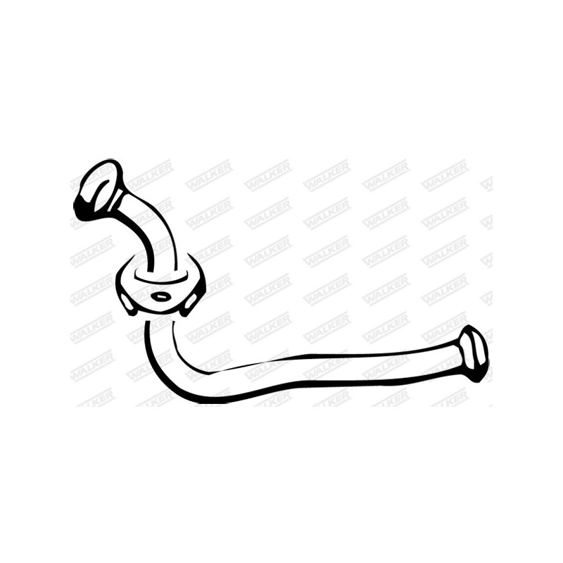 Tuyau d'échappement WALKER
