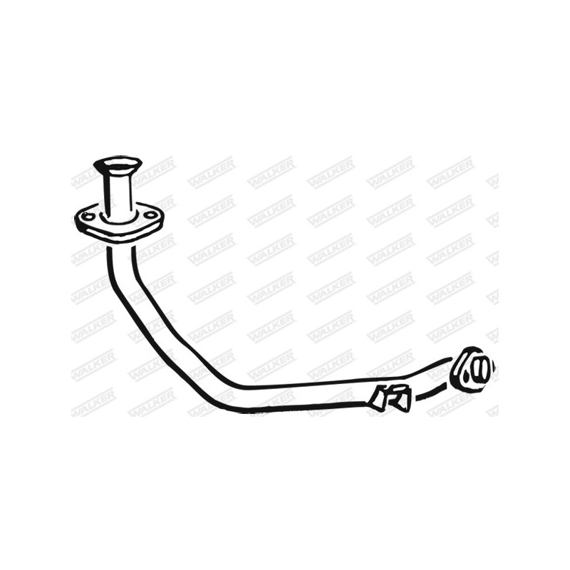 Tuyau d'échappement WALKER