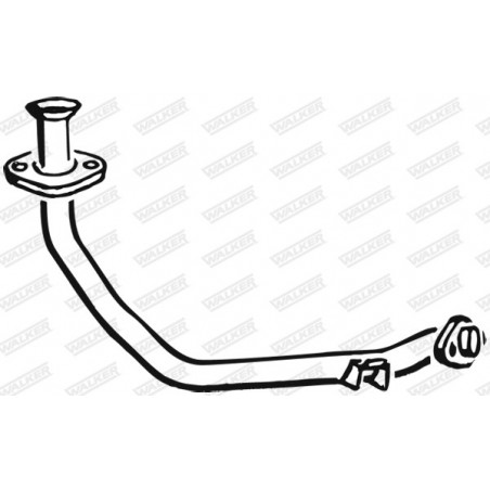 Tuyau d'échappement WALKER