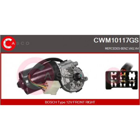 Moteur d'essuie-glace CASCO