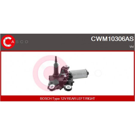 Moteur d'essuie-glace CASCO