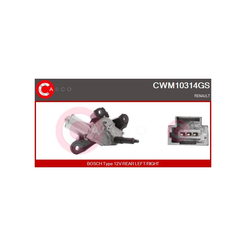 Moteur d'essuie-glace CASCO