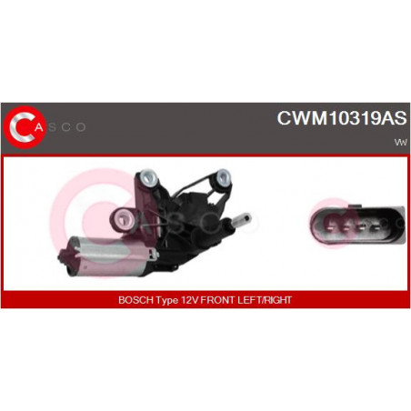 Moteur d'essuie-glace CASCO